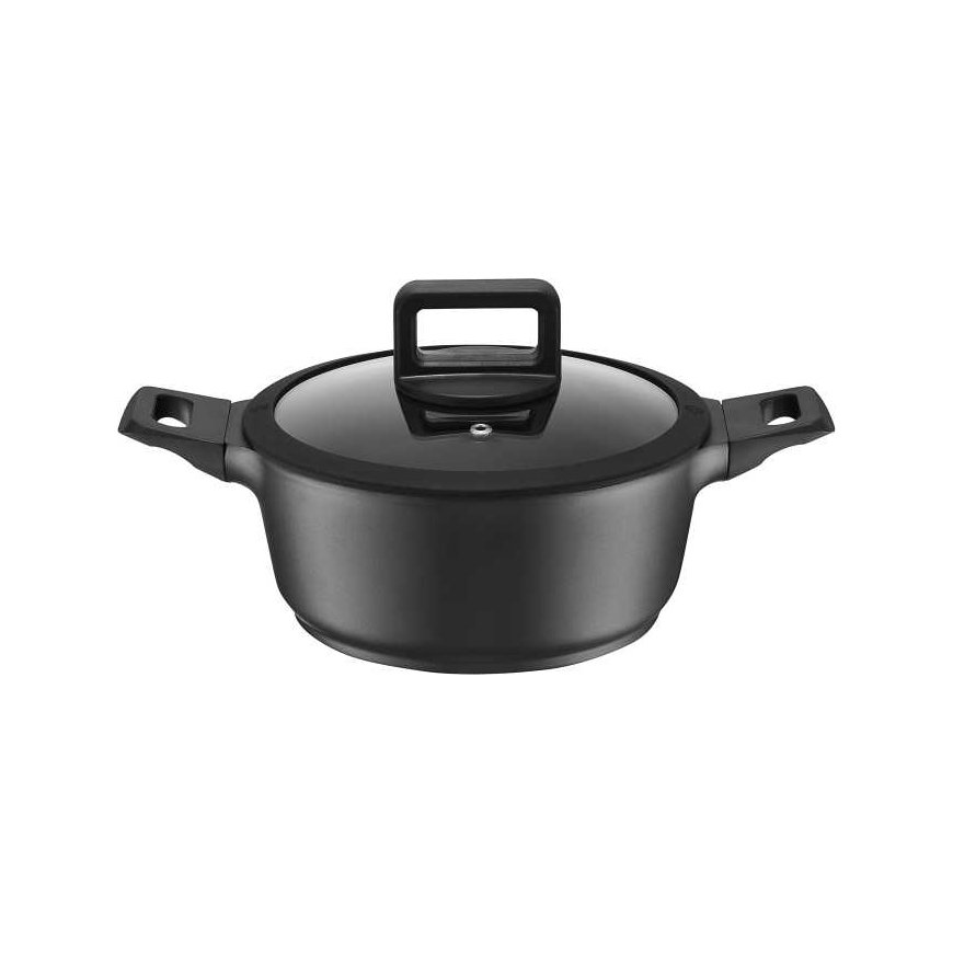 Aluminum pot with lid Enzo 20 cm AMBITION