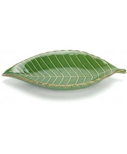 Fissman Deep dish Green 31x16x4.2 cm (ceramic)
