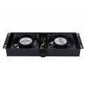 Extralink 4 Way fan unit for standing cabinets, 2m cable with EU plug Extralink 4 Way fan unit for standing cabinets, 2m cable with EU plug