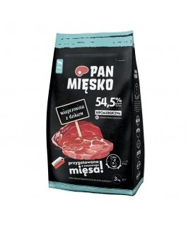 Mr. Cūkgaļa ar mežacūku XL - Sausā suņu barība - 9kg