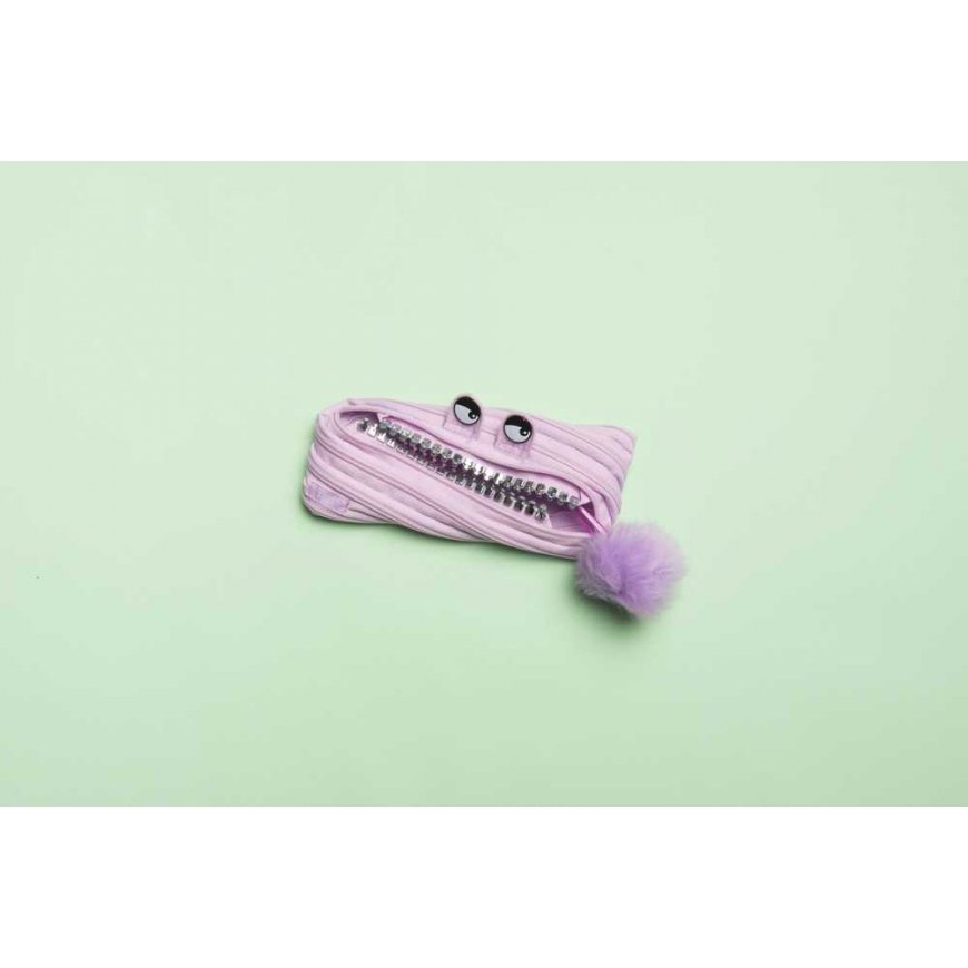 Pencil case ZIPIT Grillz Monster Pouch, ZTM-GR5, Lilac color – 4