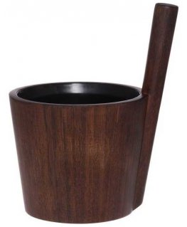 Relaxed Sauna bucket Bamboo duo