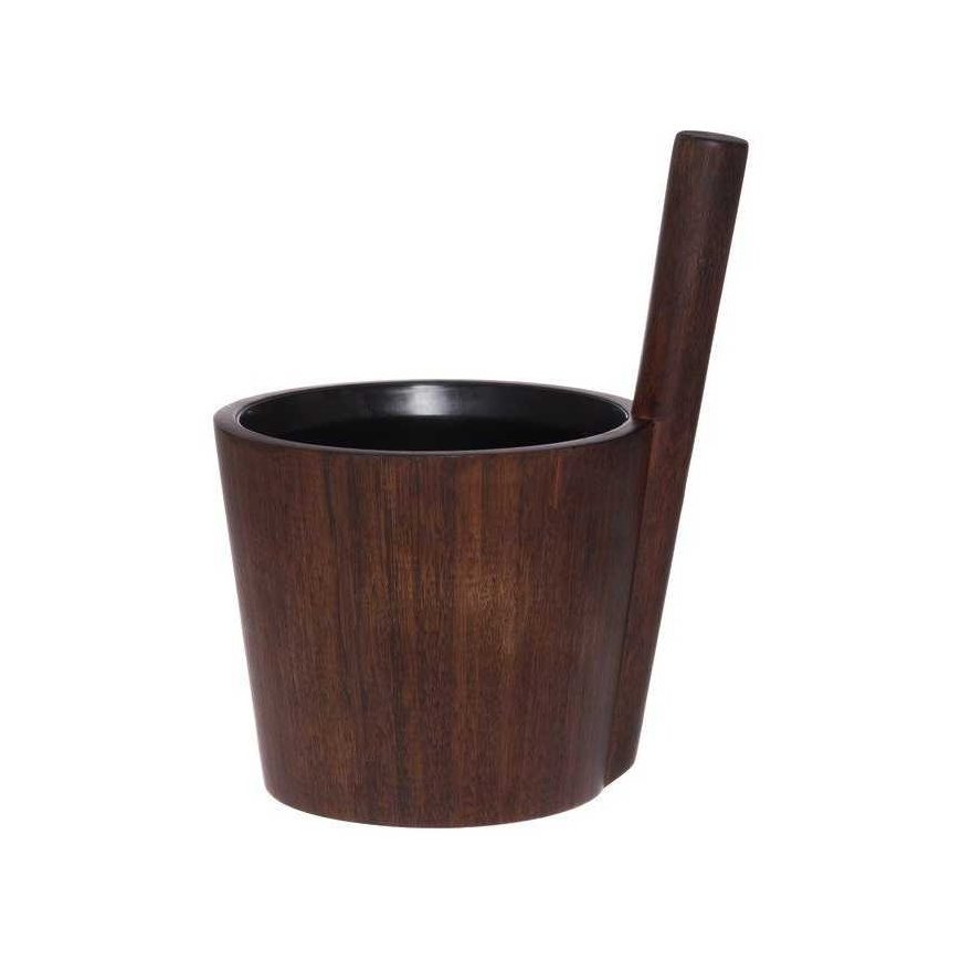 Relaxed Sauna bucket Bamboo duo
