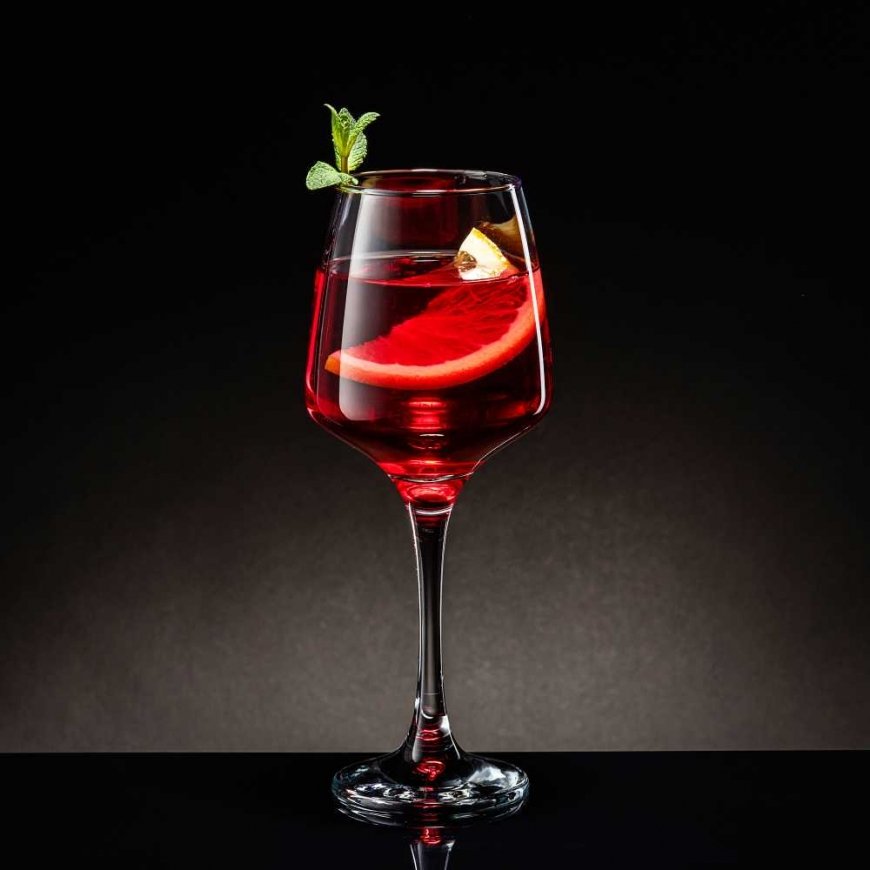 Set of 6 Sparkle wine glasses 400 ml AMBITION