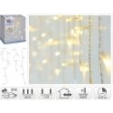Christmas Decoration KALĖDINĖS ŠVIESOS LAUKO ŠVIESOS UŽDUOTĖS 180 LED VALDIKLIS ŠILTAS LAIKMATIS Baltas SKAIDRUS KABELIS