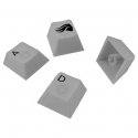 Keyboard Glorious Polychroma V2 Keycaps, ANSI Layout (US), Polycarbonate, UV-Druck - Transparent