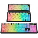 Keyboard Glorious Polychroma V2 Keycaps, ANSI Layout (US), Polycarbonate, UV-Druck - Transparent
