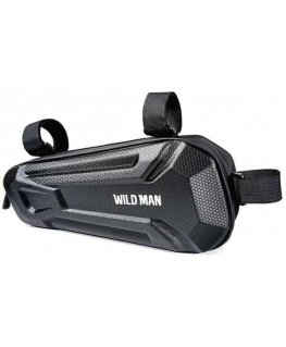 WILDMAN Krepšys ant dviračio rėmo XT9 XL juodos spalvos