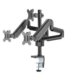 Deltaco ARM-0352 monitor mount / stand 68.6 cm (27") Desk Black