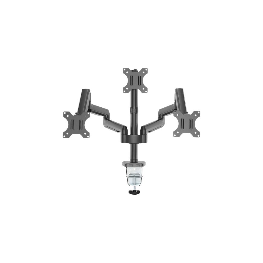 Deltaco ARM-0352 подставка / крепление для мониторов 68,6 cm (27") Стол Черный – 3