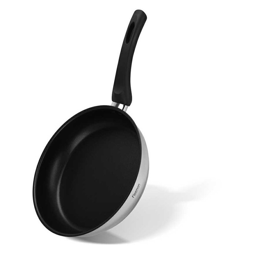Fissman Frying pan with non-stick coating 24 cm Tricia (stainless steel)