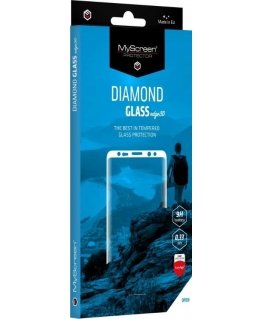 MyScreen MS Diamond Glass Edge 3D Oppo Reno12 5G protective glass with black frame