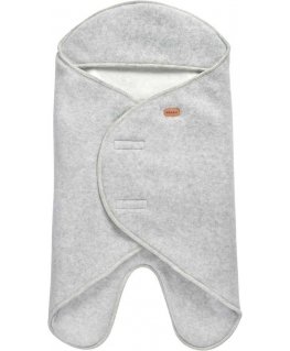 BEABA WARM ENVELOPE, 0-6 MONTHS, HEATHER Grey