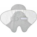 BEABA WARM ENVELOPE, 0-6 MONTHS, HEATHER Grey