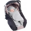 BEABA WARM ENVELOPE, 0-6 MONTHS, HEATHER Grey