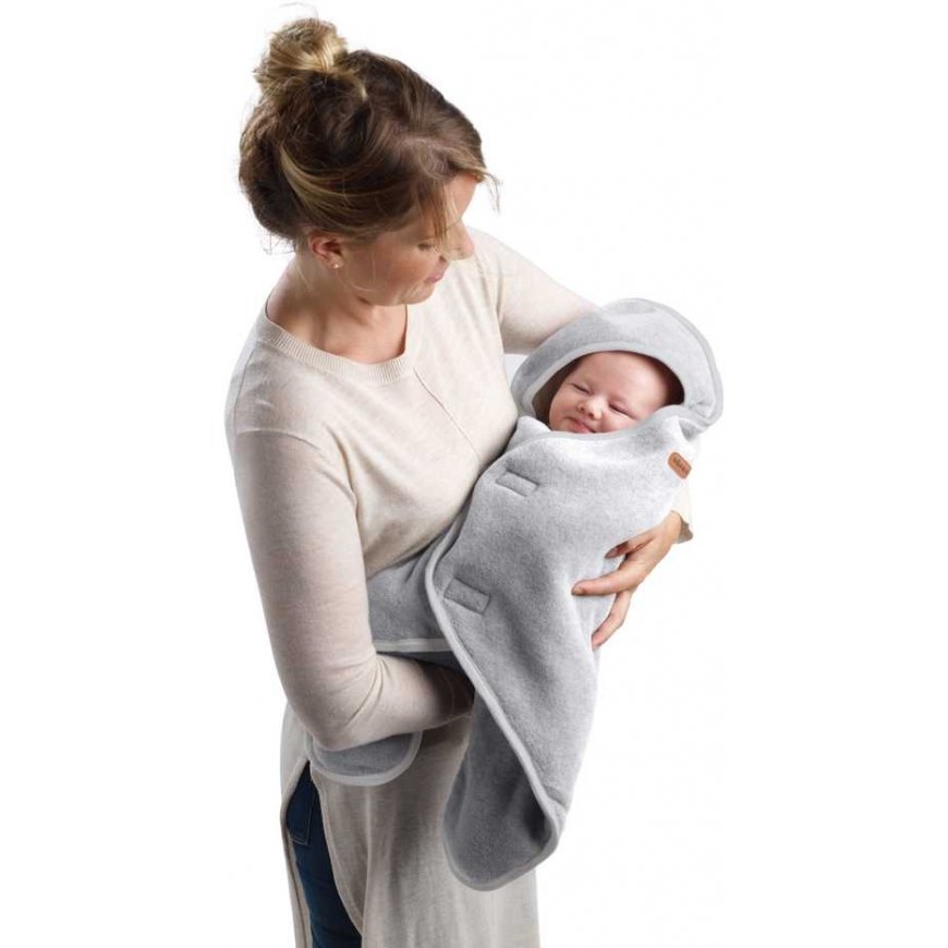 BEABA WARM ENVELOPE, 0-6 MONTHS, HEATHER Grey – 5