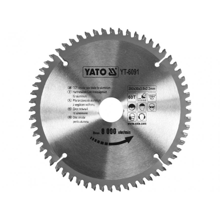 Yato YT-6091 полотно для циркулярных пил 1 шт