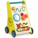 B. TOYS MEDINIS STUMDUKAS WALK AND LEARN