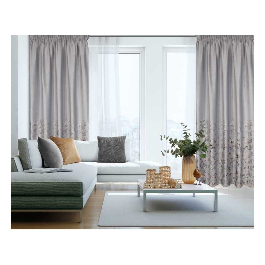 Eurofirany ZAS/MARIELA/Sidabrinis 140X270 T – 2
