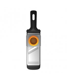 Fiskars 1014416 ломтерезка Руководство Черный, Нержавеющая сталь Нержавеющая сталь