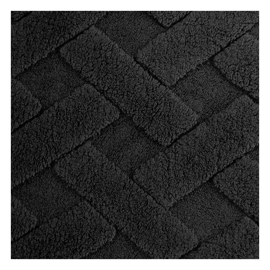 Eurofirany Blanket bedspread 170x210 Caro black with microfiber D91 – 5