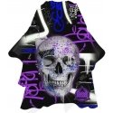 Eurostil Purple Skull Capa Con Cuello De Neopreno 1un Eurostil Purple Skull Capa Con Cuello De Neopreno 1un