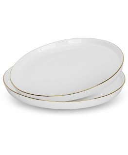 Fissman Lėkščių rinkinys 27 cm / 2 vnt Floree art. 3660 (porcelianas)