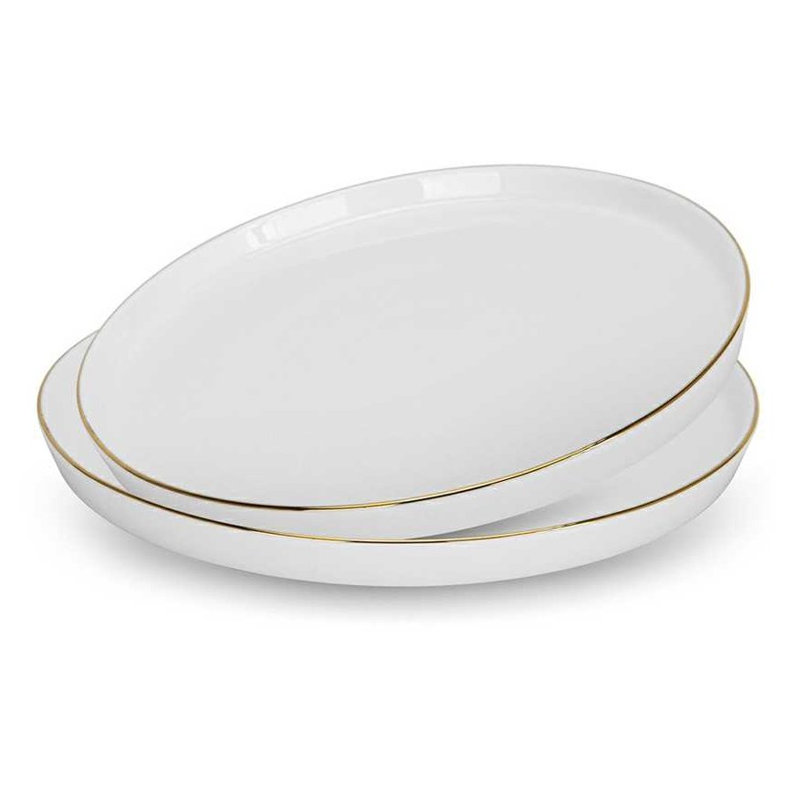 Fissman Set of plates 27 cm / 2 pcs Floree art. 3660 (porcelain)