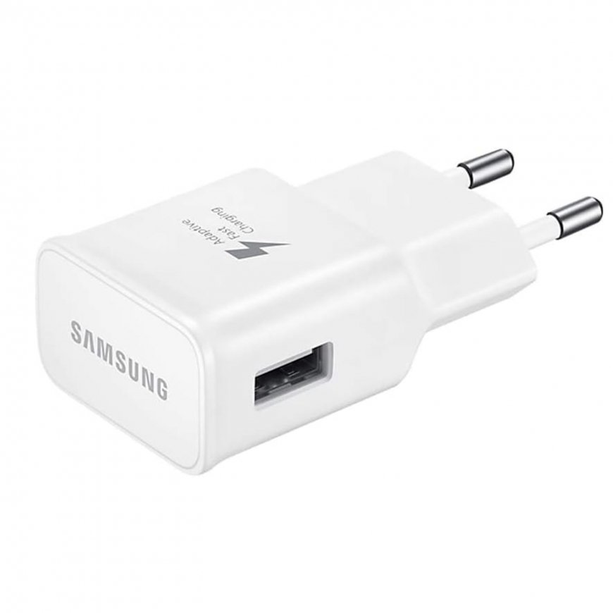 Samsung EP-TA200EWE Adaptīvs 15W Plug USB 3.1 Quick Charge Ātrs