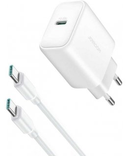 Charger Joyroom JR-TCF24 USB-C PD30W + USB-C to USB-C cable 1.0m white