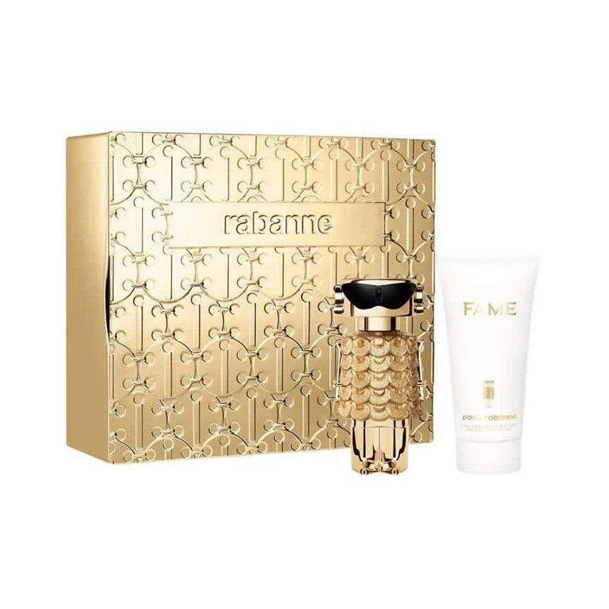 Paco Rabanne Fame Intense Eau De Perfume Spray, 50 ml Set 2 Pieces
