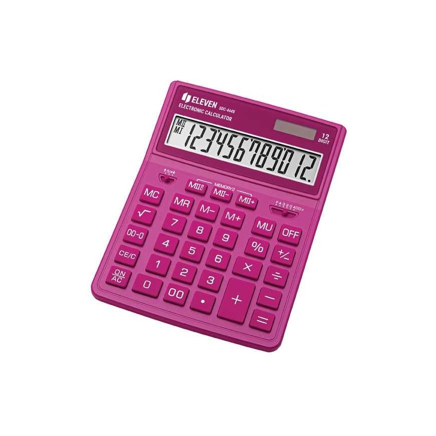 Eleven Eleven calculator SDC444XRPKE, pink, desktop