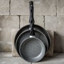 Komplet pan Magnat Stone with coating Qualum Basic 3-elementowy AMBITION