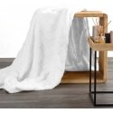 Eurofirany Blanket bedspread 150x200 Caro white with microfiber D91 Eurofirany Blanket bedspread 150x200 Caro white with microfiber D91