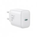 Joyroom JR-TCF20 USB-C PD 20W network charger - white + USB-C | Joyroom JR-TCF20 USB-C PD 20W network charger - white + USB-C |