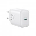 Joyroom JR-TCF20 USB-C PD 20W network charger - white + USB-C | Joyroom JR-TCF20 USB-C PD 20W network charger - white + USB-C |