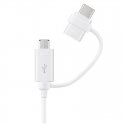 Samsung EP-DG930 USB кабель USB 2.0 1,5 m USB A USB C/Micro-USB B Белый
