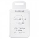 Samsung EP-DG930 USB-kaapeli USB 2.0 1,5 m USB A USB C/Micro-USB B Valkoinen Samsung EP-DG930 USB-kaapeli USB 2.0 1,5 m USB A USB C/Micro-USB B Valkoinen