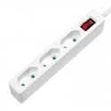 LogiLink LPS230 power extension 1.5 m 3 AC outlet(s) Indoor White LogiLink LPS230 power extension 1.5 m 3 AC outlet(s) Indoor White