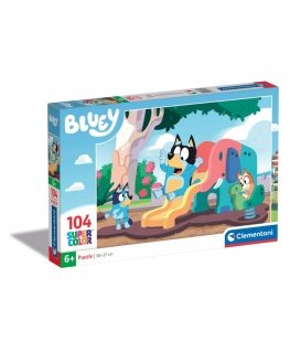 Clementoni Bluey Dėlionė 104 vnt Gyvūnai
