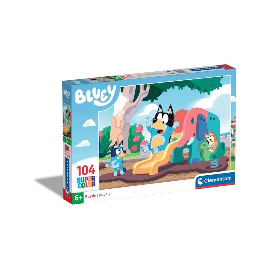 Clementoni Bluey Kuviopalapeli 104 kpl Eläimet