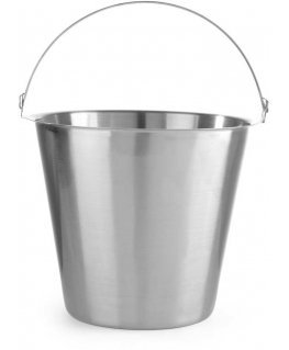 Hendi Kitchen bucket made of stainless steel, 12 L