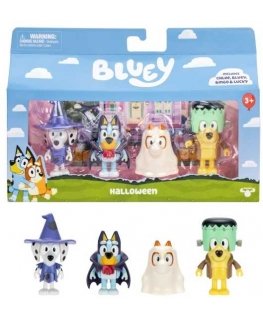 Bluey BLUEY Figure 4pk Costume Party