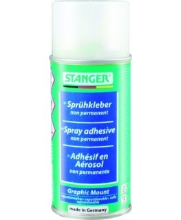 Stanger Spray adhesive for temporary gluing Graphic Mount 150 ml, 1 pc