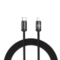 Tellur Minimalist USB-C to Lightning Cable 3A 1m PD27W Black Tellur Minimalist USB-C to Lightning Cable 3A 1m PD27W Black