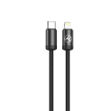 Tellur Minimalist USB-C to Lightning Cable 3A 1m PD27W Black Tellur Minimalist USB-C to Lightning Cable 3A 1m PD27W Black