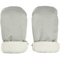 BEABA GLOVES FOR STROLLER, HEATHER Grey