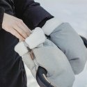 BEABA GLOVES FOR STROLLER, HEATHER Grey