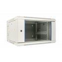 Extralink Rackmount cabinet 6U 600x600 AZH Gray wall mounted, swing type Extralink Rackmount cabinet 6U 600x600 AZH Gray wall mounted, swing type