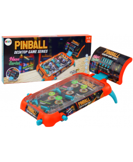 Lean Toys Pinball Arcade Game LED Lights Sounds Scoreboard